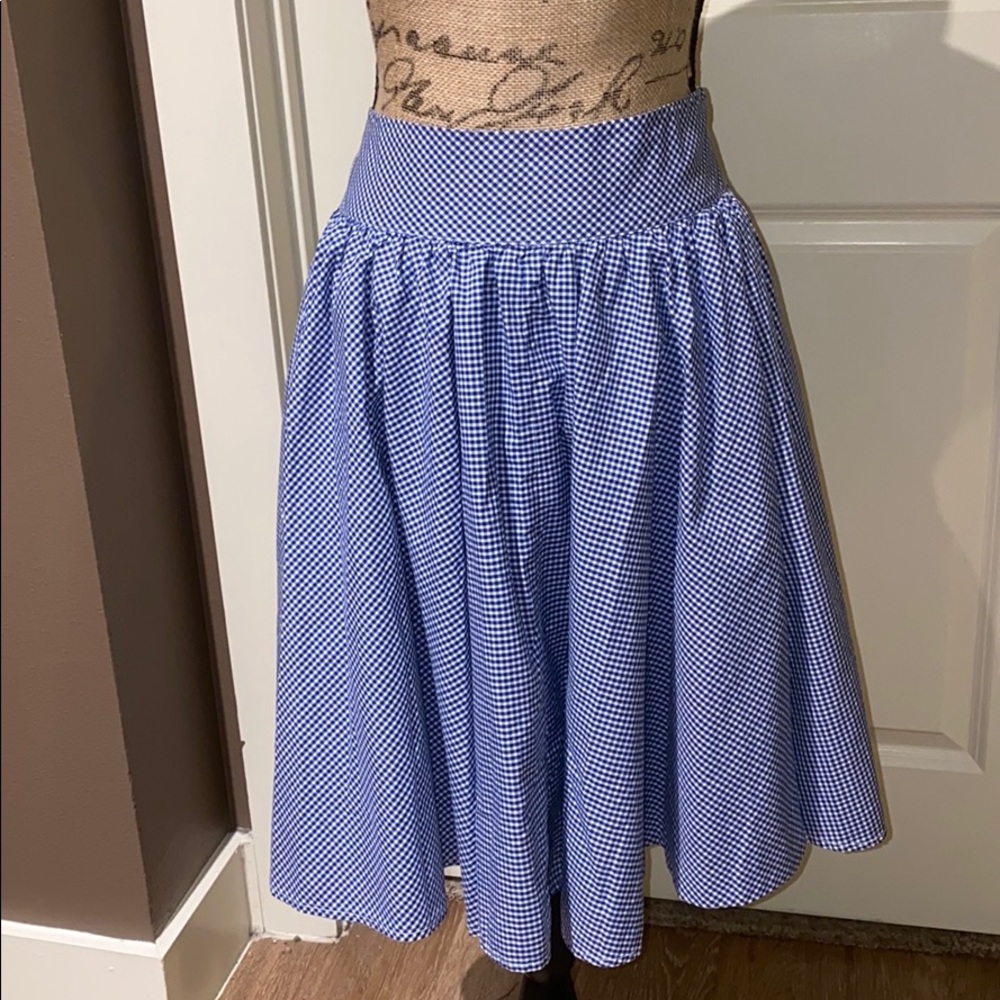 Ralph Lauren Gingham 50s style skirt
